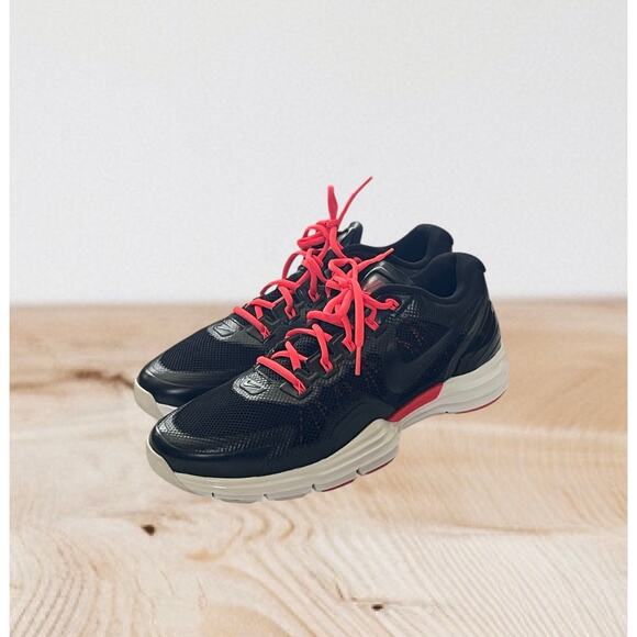 NIKE LUNAR TR1  Nike Lunar Mens Black Mesh Running Shoes Size 12 main image 6